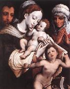 CLEVE, Cornelis van Holy Family dfgh oil painting picture wholesale